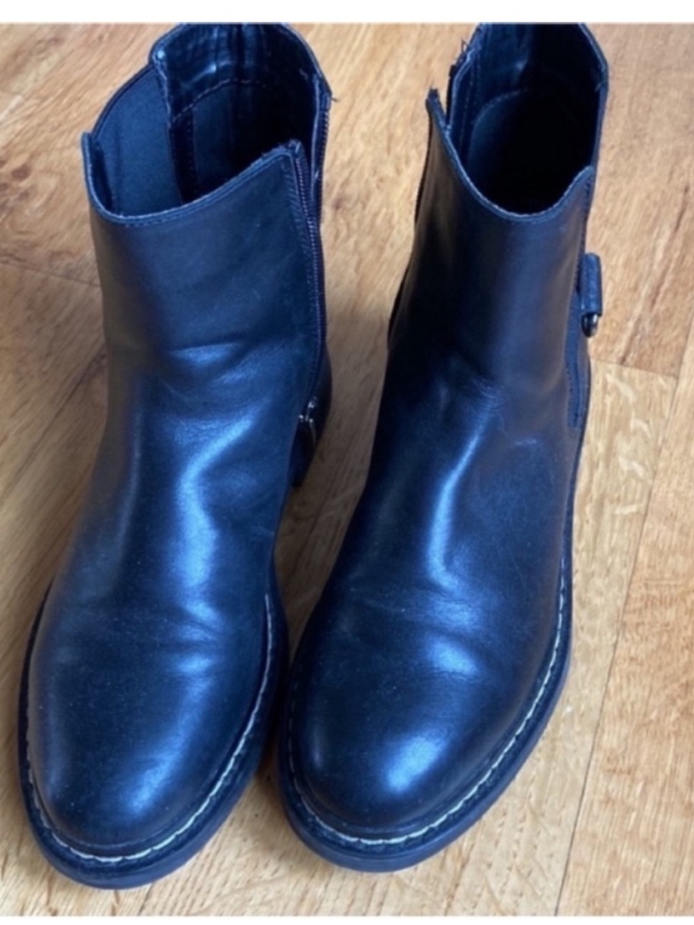 Franco Sarto Seri Black Booties